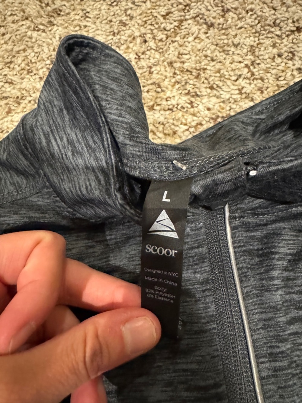 Quarter-Zip Performance Pullover - Picture 2 of 2